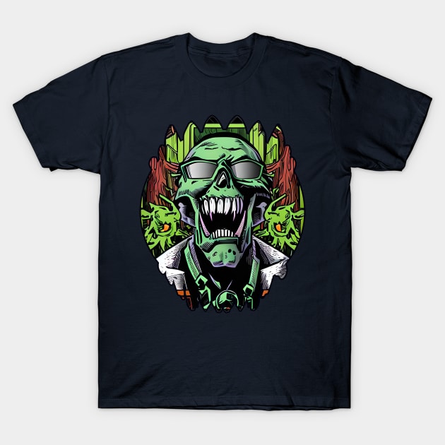 Swag Zombie T-Shirt by ZiP